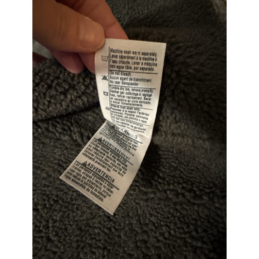 CARHARTT V26 US Men's 3XL Gray Sandstone Duck Canvas Sherpa Fleece Lined Vest - Picture 6 of 8